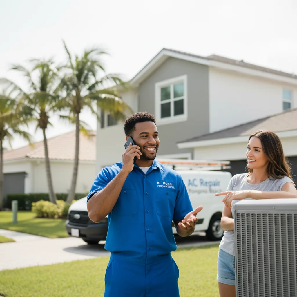 AC Repair Pompano Beach customer support in Woodway